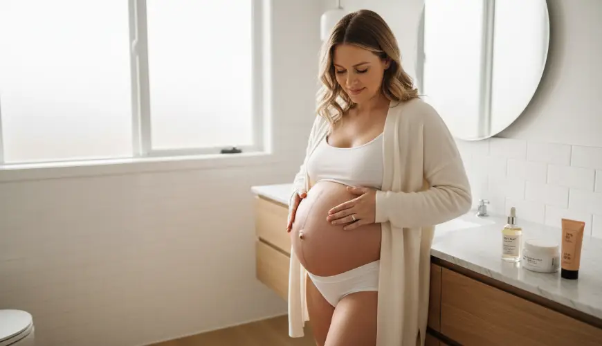 Linea nigra a jiné proměny pokožky v těhotenství