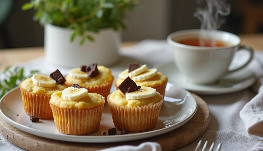 Muffiny z cottage sýru jako univerzální alternativní pečivo