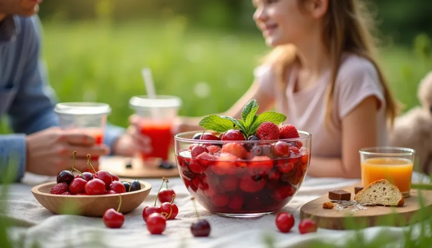 Ovocná bowle recept, co zaručeně zazáří na vaší zahradě