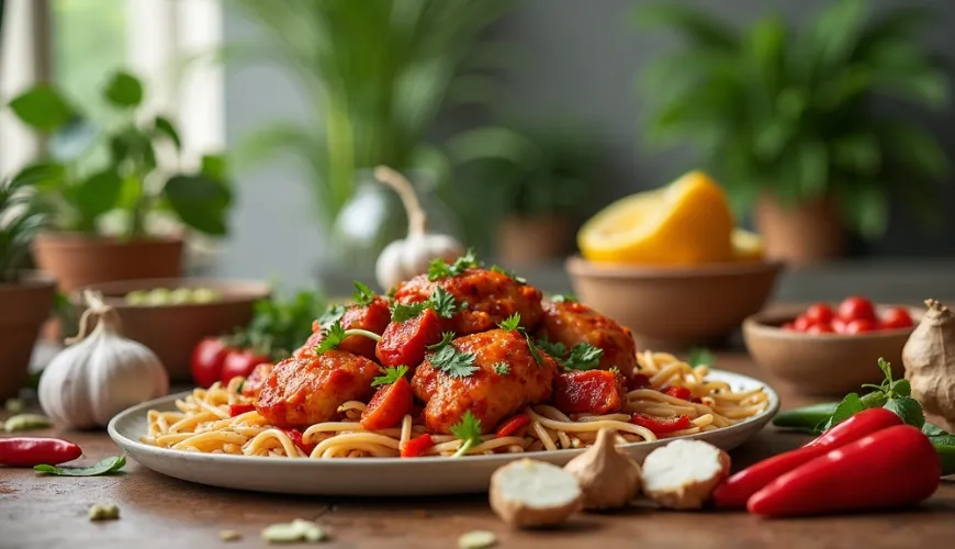 Pálivé kuře po sečuánsku je ideální recept na víkendový oběd
