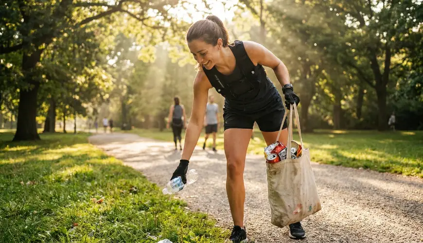 Plogging aneb jak běhat a uklízet přírodu