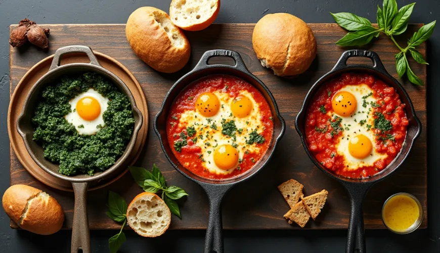 Shakshuka jako zdravá snídaně, která zasytí po celý den