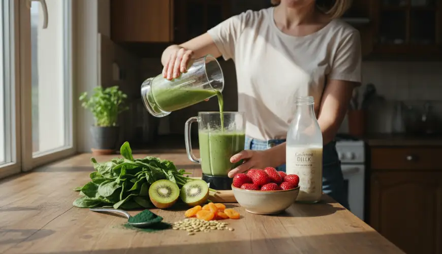 Smoothie pro ženy trpící únavou a nedostatkem železa