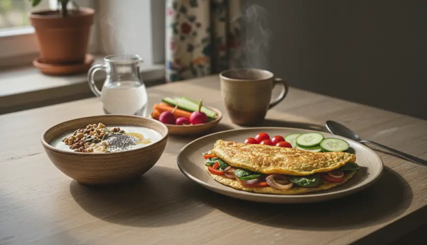 Snídaně s bílkovinami zabrání chutím přes den