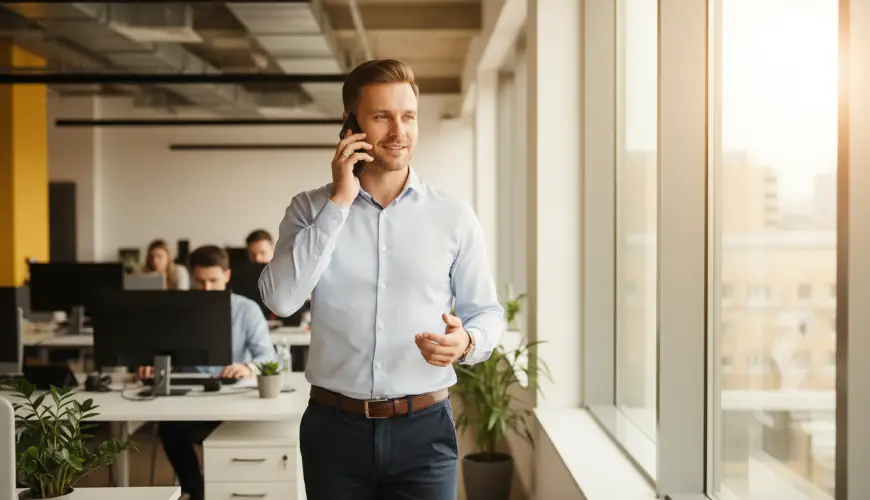 Telefonujte vestoje a přidejte tělu pohyb navíc