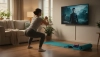 Cvičení u televize vám pomůže být fit bez posilovny