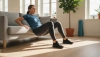Hip thrust na gauči jako domácí trénink pro silné hýždě