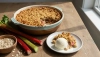 Rebarborový crumble s ovesnou drobenkou nikdy nezklame