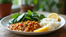 Bezmasý oběd, který zasytí, zvládnete i ve všední den do dvaceti minut