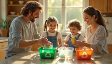 Děti a ekologie začínají doma, když z třídění a šetření vody uděláte hru