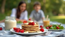 Fitness placky z ovesných vloček pro chutné a rychlé pokrmy