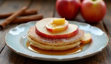 Jak chutnají jablka v županu v palačinkovém těstě po babičce