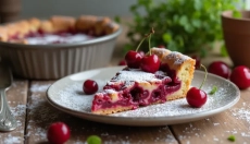 Jak na klasický clafoutis s třešněmi, který oslní každého