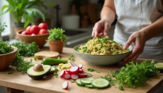 Jarní salát, který zasytí, uděláte snadno, když přidáte bílkoviny i dobré tuky