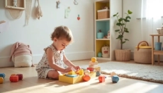 Minimalismus u dětí, který uvolní pokoj a dá víc prostoru pro skutečnou hru
