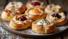 Příprava šátečků z listového těsta jak ji nikdy neznáte