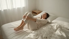 Ranní protažení ještě v posteli prospívá tělu i mysli