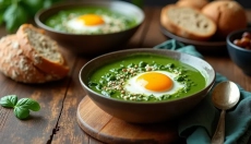 Špenátová polévka jako zdravý oběd, který si zamilujete