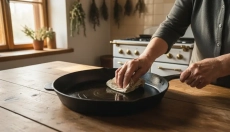 Správná péče o litinovou pánev, díky které vydrží generace