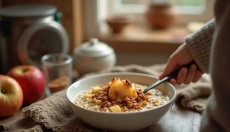 Teplá snídaně v zimě dává smysl, protože tělo zahřeje a podpoří imunitu