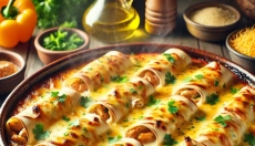 V troubě zapečené tortilly s kuřecím masem patří mezi nejlepší recepty