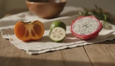 Vyzkoušejte exotické ovoce kaki, feijoa a pitahaya