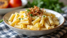 Zapečené těstoviny s tvarohem, dokonalé jídlo pro celou rodinu