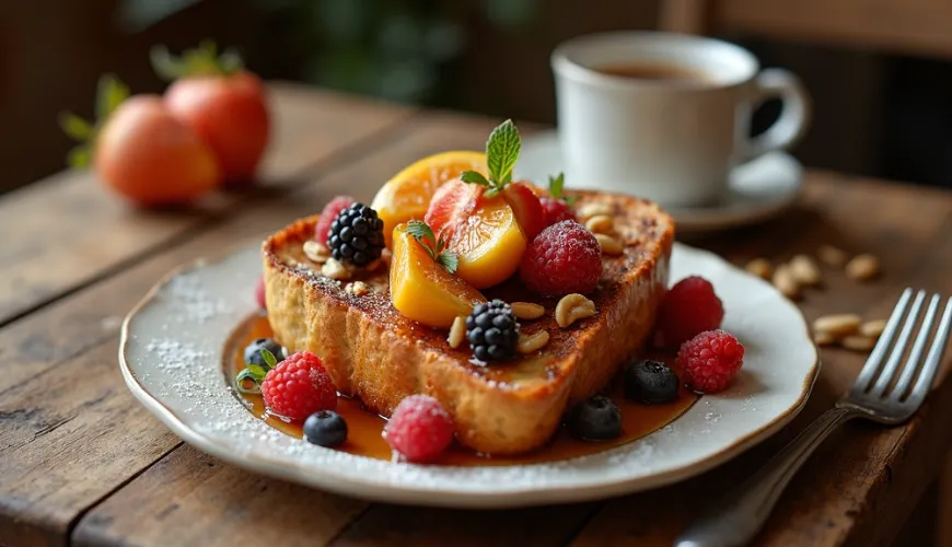 Vyzkoušejte snadný recept na francouzský toast z vánočky