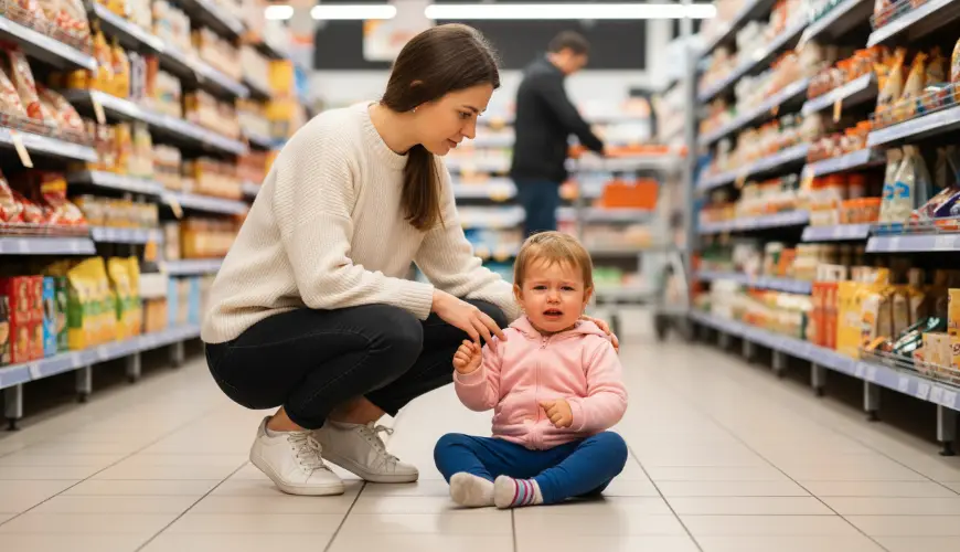Vztek dítěte na veřejnosti zvládnete lépe než dřív