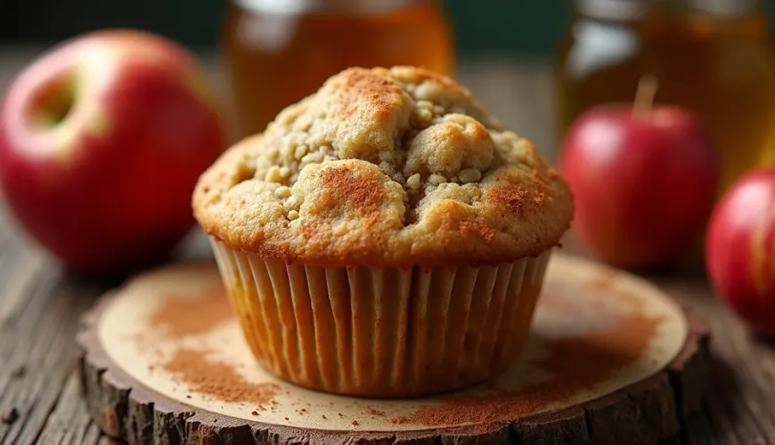 Zdravé jablečné muffiny, které zachutnají celé rodině