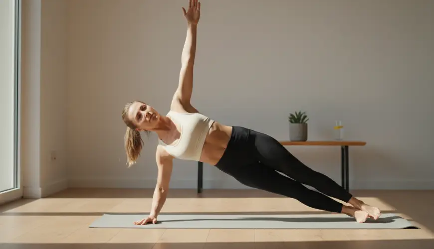 Zkuste boční plank jako prevenci bolesti beder