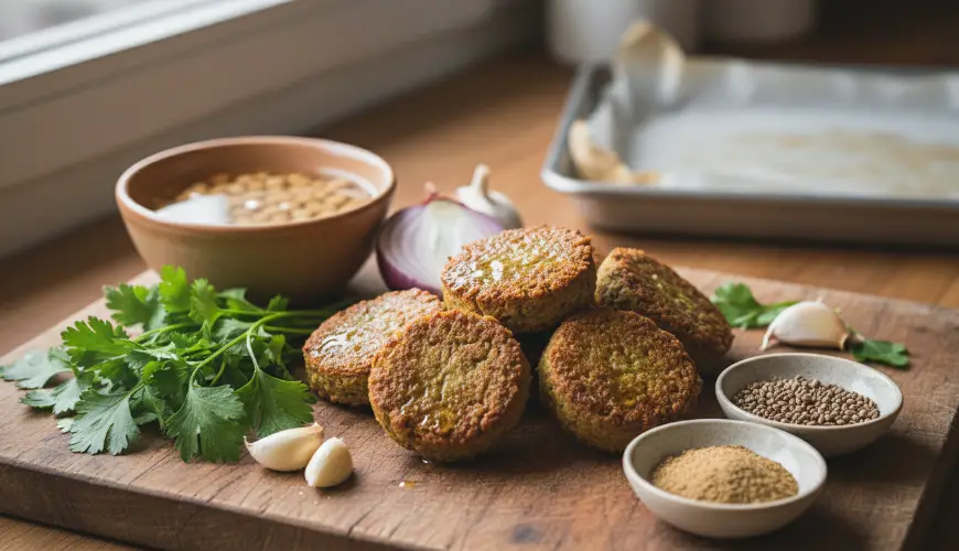 Domácí falafel z pečené cizrny bez smažení