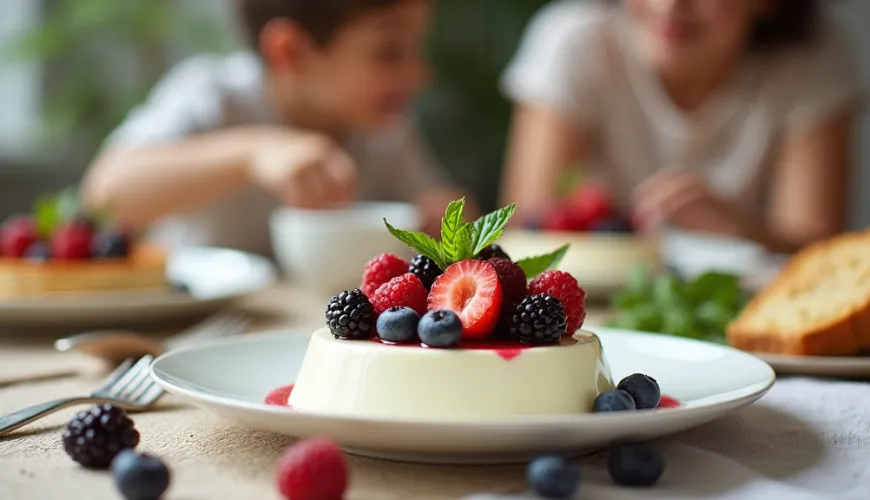 Způsob, jak připravit jednoduchý panna cotta recept